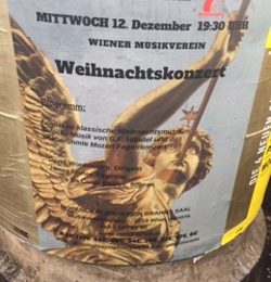 Concert in the Brahms Saal, Musikverein, Vienna, Dec 2018