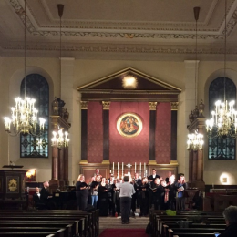 Addison Chamber Choir, St Paul's, Covent Garden, London, Nov 2018