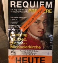 concert at the MIchaelskirche - Vienna, December 2019